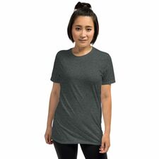 ANTHRA MELANGE HALF SLEEVE T-SHIRT WOMENS