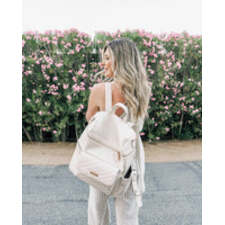 Monaco Diaper Bag | Pastel Pink