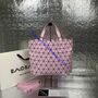 Issey Miyake Solid Crystal Shoulder Bag Pink