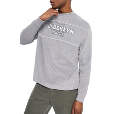 ASOS DESIGN Relaxed Terry T-Shirt, Main, color, GREY