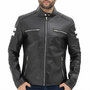 Bold Black Racer Jackets Manufacturer