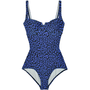 Marine Leopard Underwire One Piece