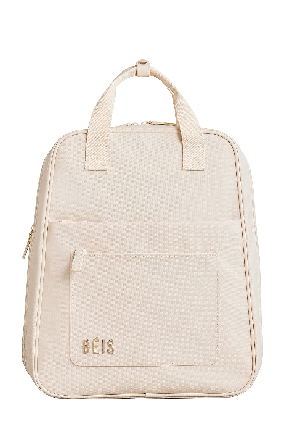 BEIS The Expandable Backpack in Beige | REVOLVE