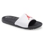 JORDAN Nike Break Slide Sandal, Main, color, BLACK/ UNIVERSITY RED/ WHITE