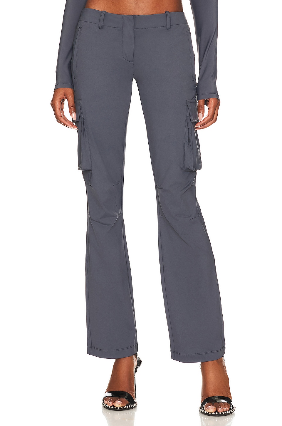 Miaou Raven Cargo Pant in Charcoal | REVOLVE