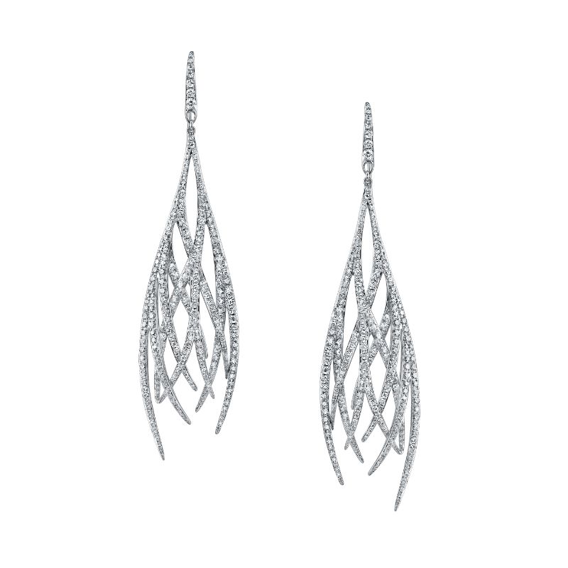 Diamond Chandelier Earrings