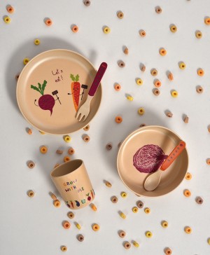 Good Food Bamboo Dinnerware...