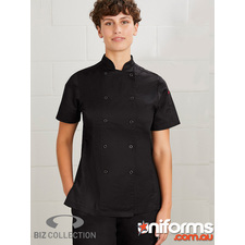 Ladies Zest SS Chef Jacket