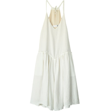 Ivory Drop Waist Jumper