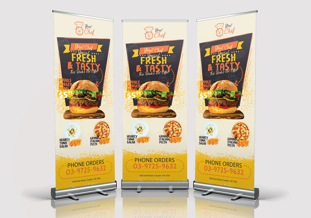 Wide Pull Up Banners to Pro...