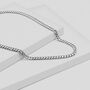 Sterling Silver 6.3mm Diamond Cut Cuban Chain Necklace