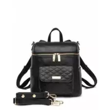Petit Monaco Diaper Bag | Ebony Black
