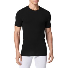 TOMMY JOHN Cool Cotton Crewneck Undershirt, Main, color, BLACK