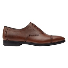 Riley Pebbled Cap Toe Oxford, Main, color, RADICA