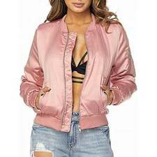 Wholesale Lovely Pink Women’s Jacket Manufacturer