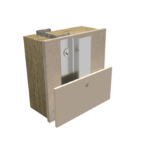 Plastestrip FastFrame Aluminium Z rail