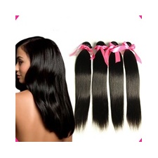 Malaysian Virgin Hair Straight Human Hair Extensions 3pcs lot Natural Black Can Be Dyed 6A Wholesale Price Weaves