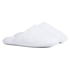PARACHUTE Classic Turkish Cotton Slipper, Main, color, WHITE