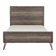 Homelegance Urbanite Queen Panel Bed in Tri-tone Gray 1604-1*