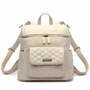 Petit Monaco Diaper Bag | Pearl White