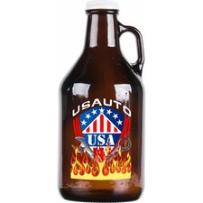 32 oz. Amber Glass Growler