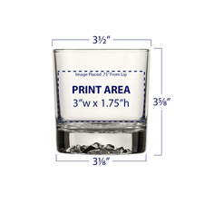 11.5 oz. Arc Nevado Denver Rocks Glass