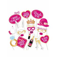 Hens Night Games – 21 Piece Photo Prop Set
