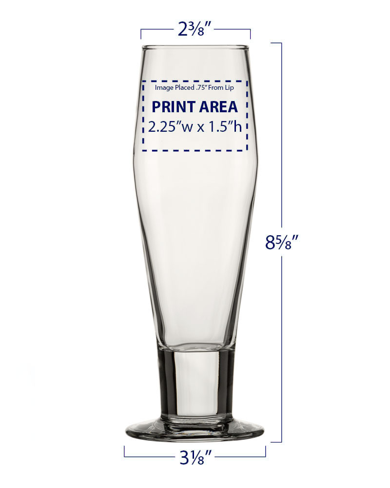 15.25 oz. Libbey Footed Ale...