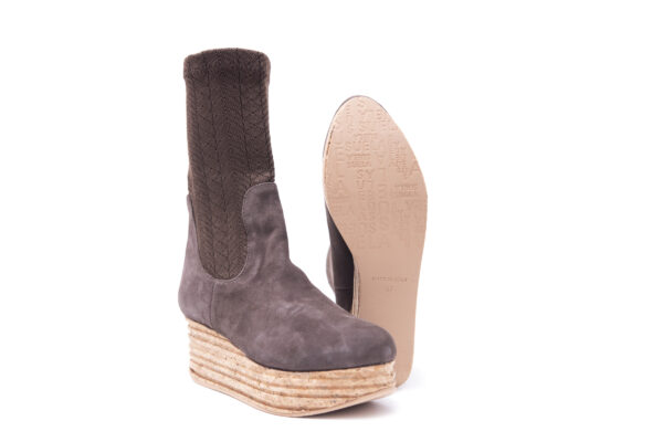 Nika Mocha Sock Boot