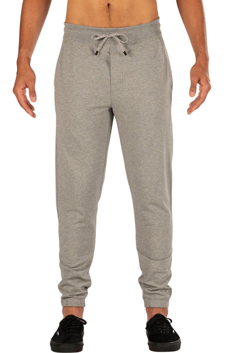 SAXX Down Time Pajama Pants, Main, color, GREY HEATHER
