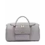 Monaco Travel Bag Stone Grey by Luli Bebe