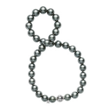 Mikimoto 18K Black South Sea Pearl Necklace