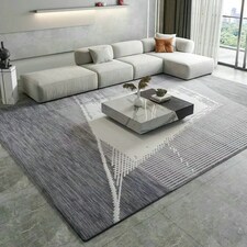 White Grey Rugs