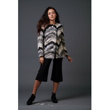 Buy JACQUARD FUR COAT Online in India