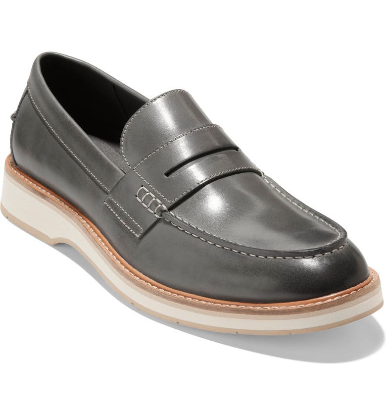 COLE HAAN Osborn Grand 360 Penny Loafer, Main, color, MAGNET