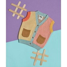 Grow Kind Unisex Knitted Sleeveless Sweater