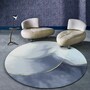 Round Abstract Rugs