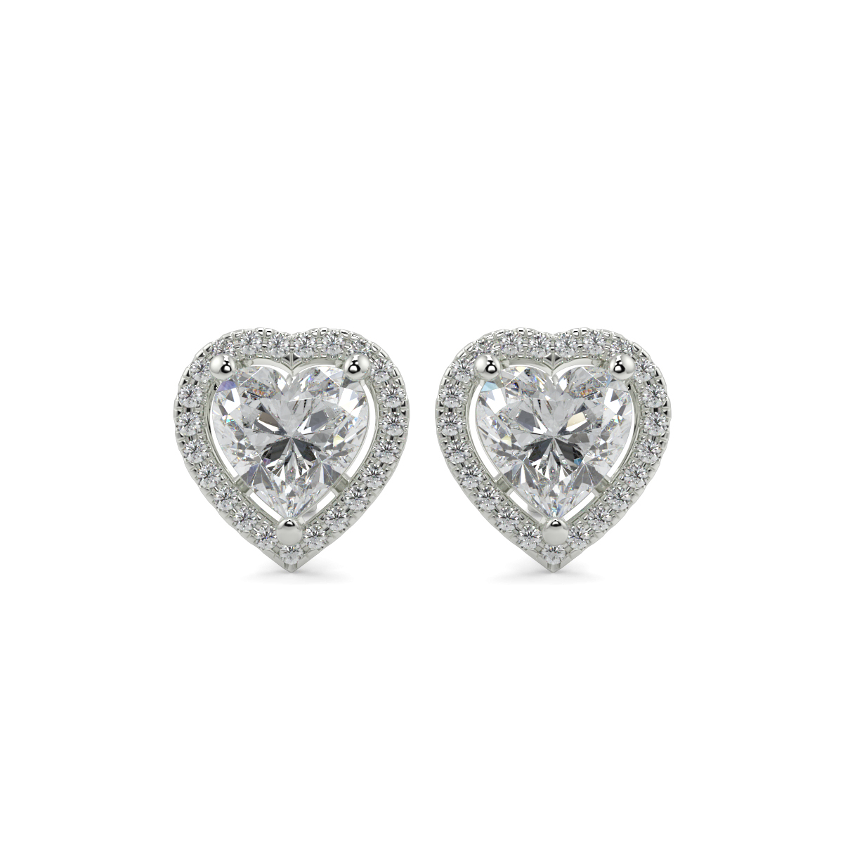 Buy Halo Diamond Earrings