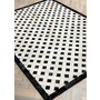 MONO WEAVE - Black and White Patterned Rugs