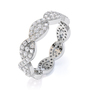 Gold / Platinum Diamond Full Eternity Ring RZ1498