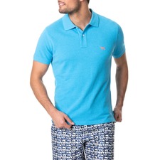 RODD &amp; GUNN 'The Gunn' Piqué Sports Fit Cotton Polo, Main, color, MAUI BLUE