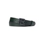 RALPH LAUREN PURPLE LABEL RL Buckle Leather Belt, Main, color, RACING GREEN