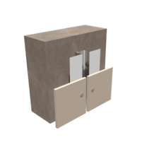 Plastestrip FastFrame Omega Aluminium top hat