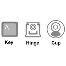 2014 Apple Macbook AIR Keyboard Key Replacement 13"