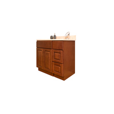 KINGSTON BROWN BATHROOM CABINETS
