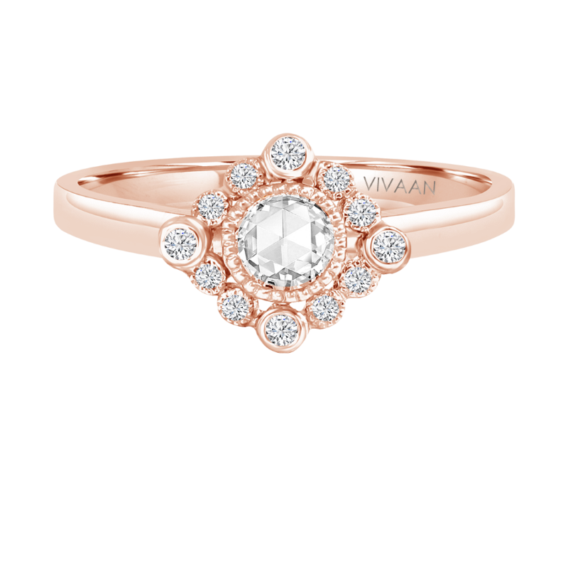 VIVAAN 'Love Song' Rose Cut...