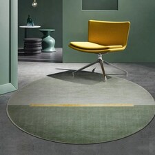 Round Green Rug