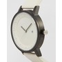  SWCO Earl Leather Watch In White