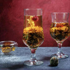 organic flowering tea