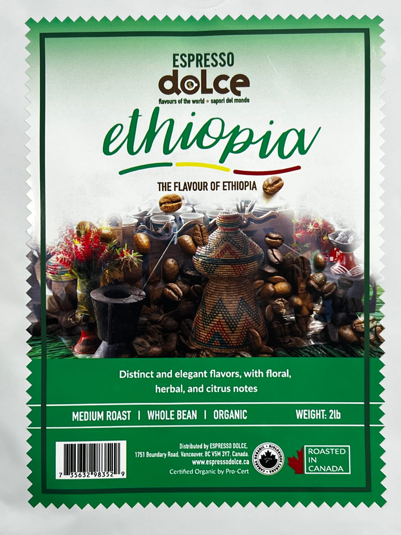 Organic Ethiopia Coffee Bea...